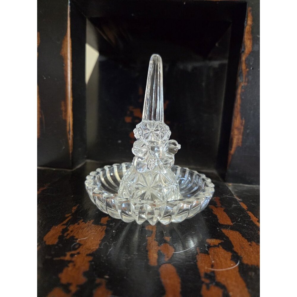 Hofbauer Byrdes Collection Crystal Ring Holder‎ 3 Birds 4.5 inch Trinket Dish